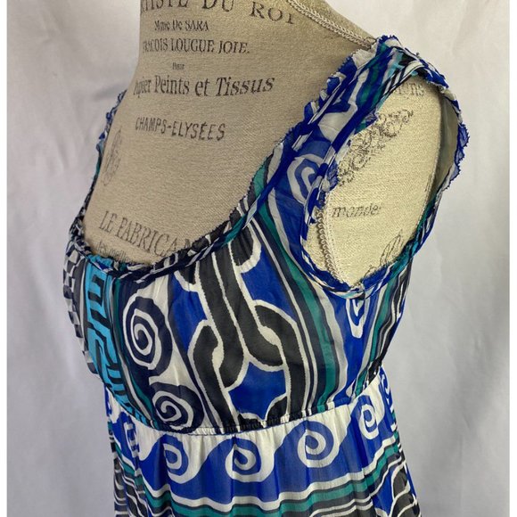 Diane Von Furstenberg Gene Geometric Silk Dress - Picture 6 of 10